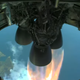 One of the three Raptor engines appears to have cut out during the launch, followed by a second a few moments later.